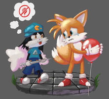 Klonoa and Tails :D