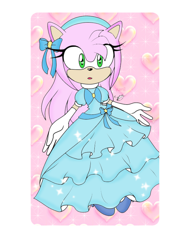princess amy rose dress Which Dress Looks Best On Her? (Sonamy Comic Dub)