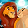 The Lion King - Mufasa and Sarabi in youth