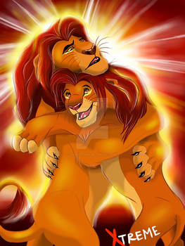 The Lion King - Mufasa and Simba forever