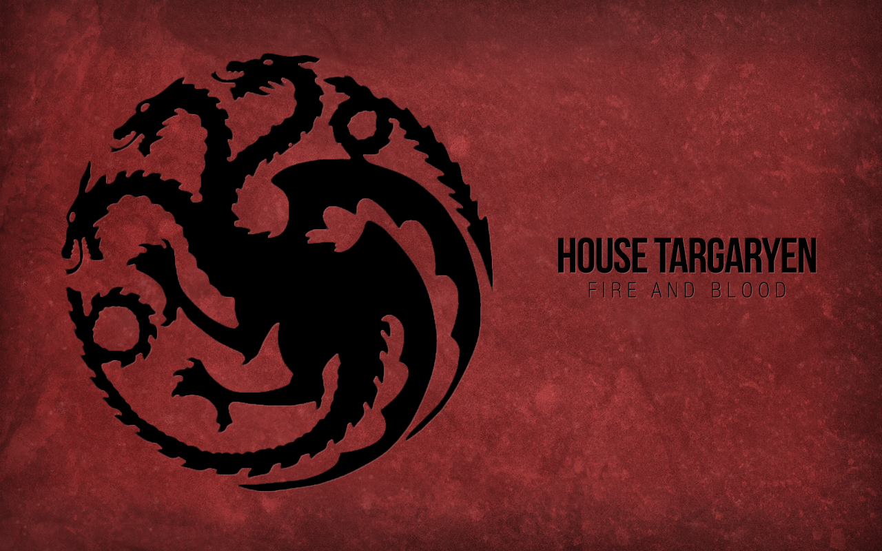 Game of Thrones Targaryen Logo Vector Graphic