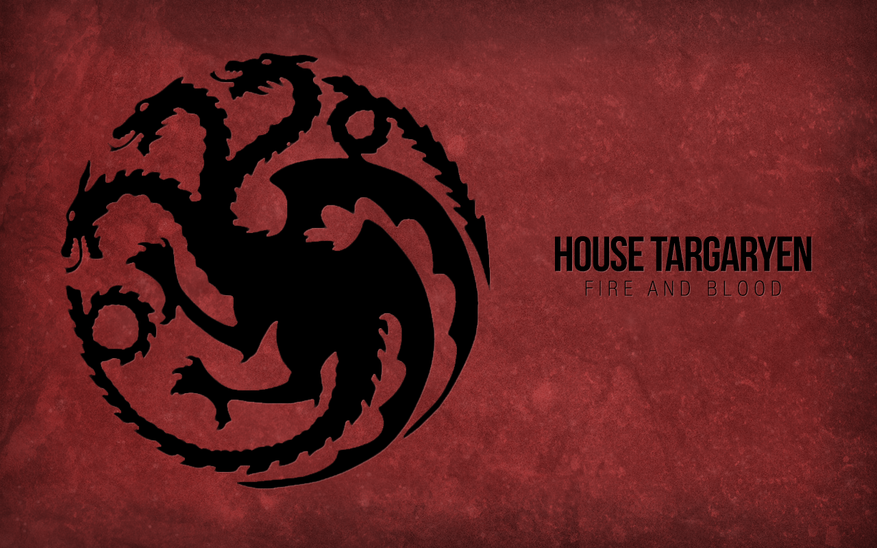 Game of Thrones Targaryen Logo Vector Graphic 