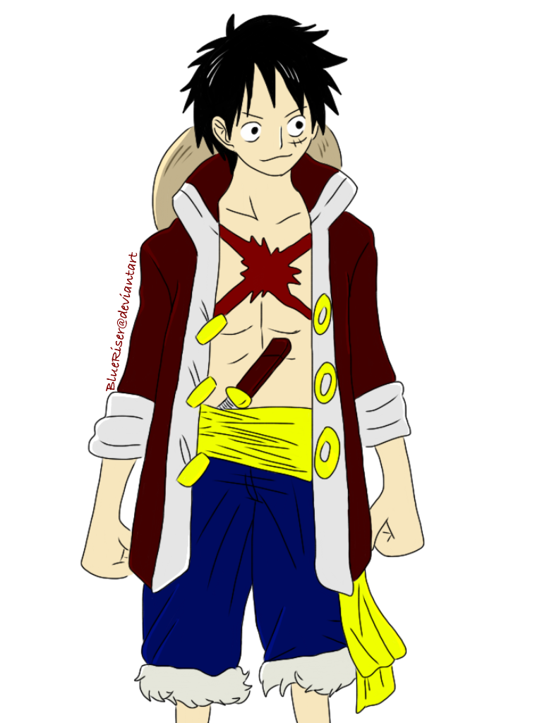 3D2Y Concept: Monkey D. Luffy by BlueRiser on DeviantArt