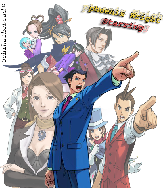 Ace Attorney Characters by Animeartist569 on DeviantArt