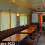 Finnish Rk class restaurant coach interior