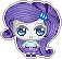 Pixel Doll - Rarity by Heartage