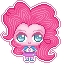 Pixel Doll - Pinkie Pie by Heartage