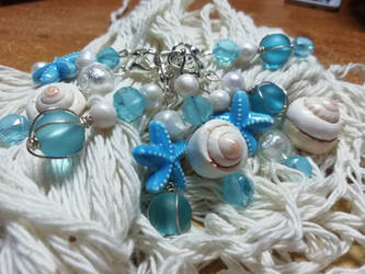 Beachy Themed Stitch Markers