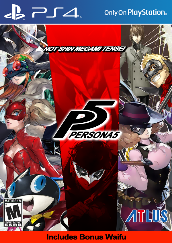 Persona 5 in the style of Persona 4 by RodroSeasons on DeviantArt