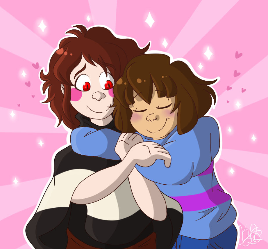 Datatale Community Datatale - Frisk and Chara by PuppyC00LMarzipan on DeviantArt