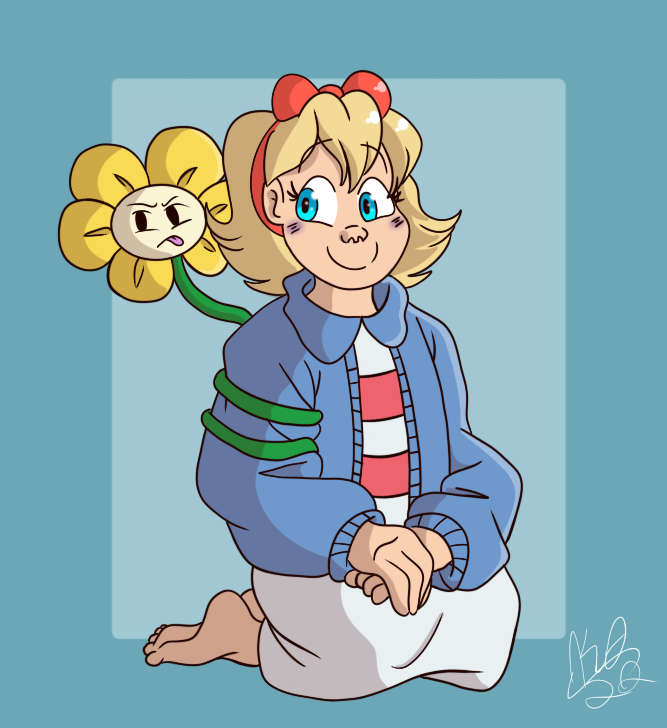 Undertale - Flowey by SuperMarioFan65 on DeviantArt