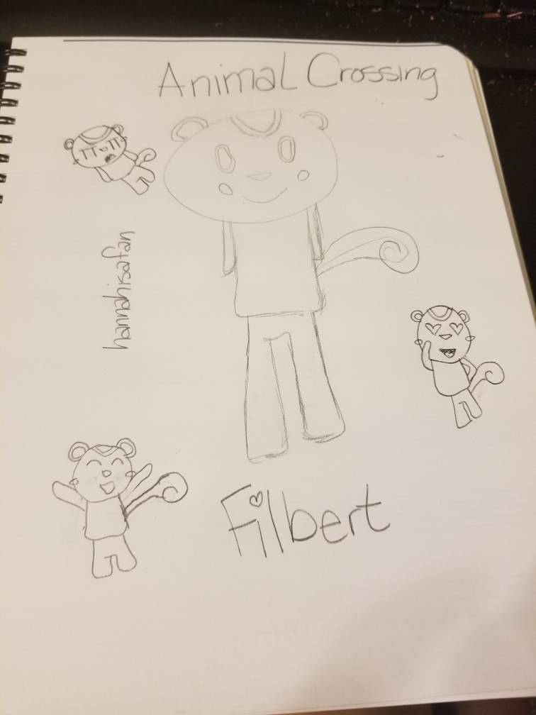 Filbert - Animal Crossing Fanart by iluffchinchillas on DeviantArt