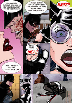 CATWOMAN VS BATMAN (3) BY FERU