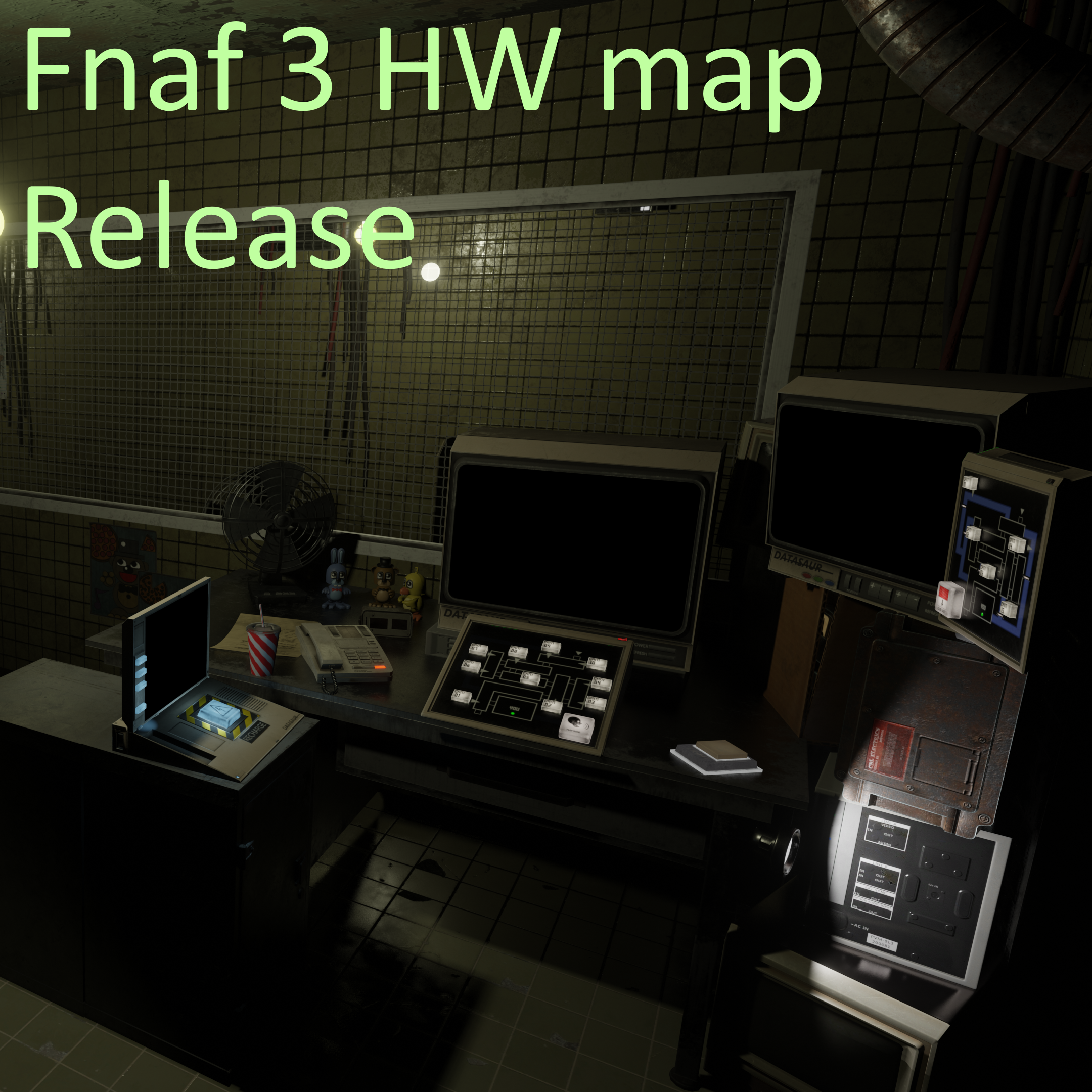 FNaF 1 Map V4 Blender Release by Spinofan on DeviantArt