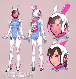 D.Va Alt Skin