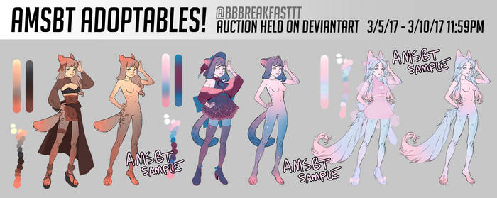 March Adoptables! AUCTION !!! 3/5 - 3/10