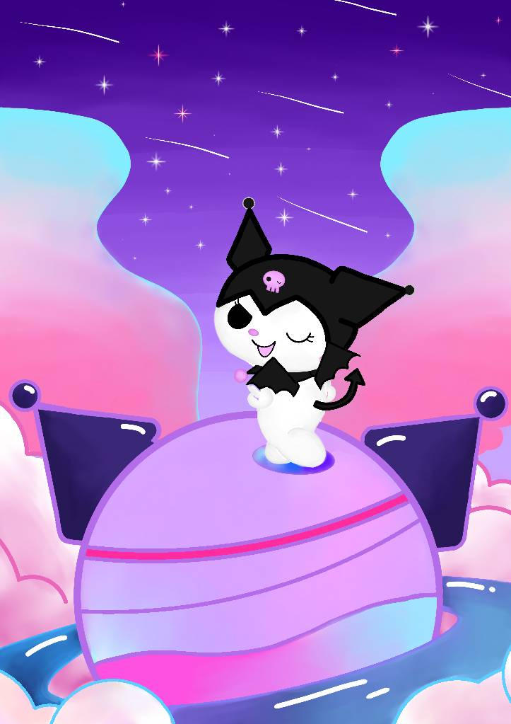 Kuomie Cartoon kuromi by Graupaint on DeviantArt