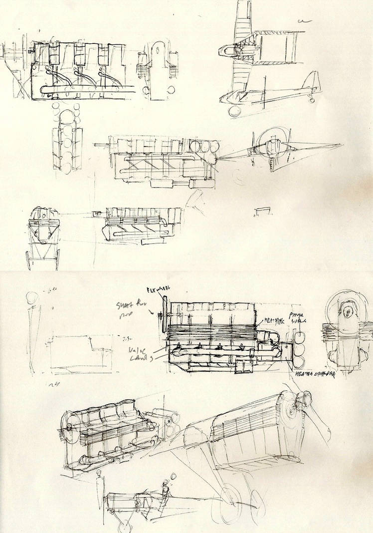AA: Alchemy Engine sketches by 4nimeCub3 on DeviantArt