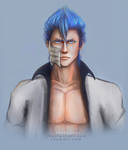 Grimmjow Portrait by Kathyana