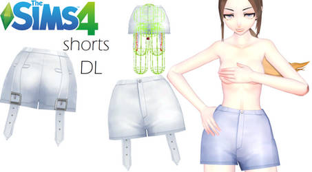 [MMD||PMX||DL||TS4] - Shorts