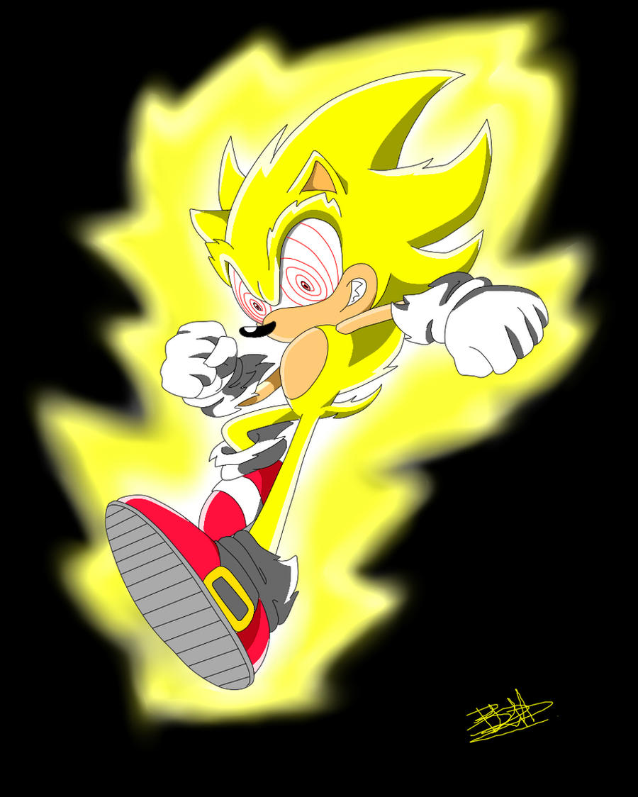 FANART:.:GIFT:. Fleetway Super Sonic by BlueBlurApple on DeviantArt