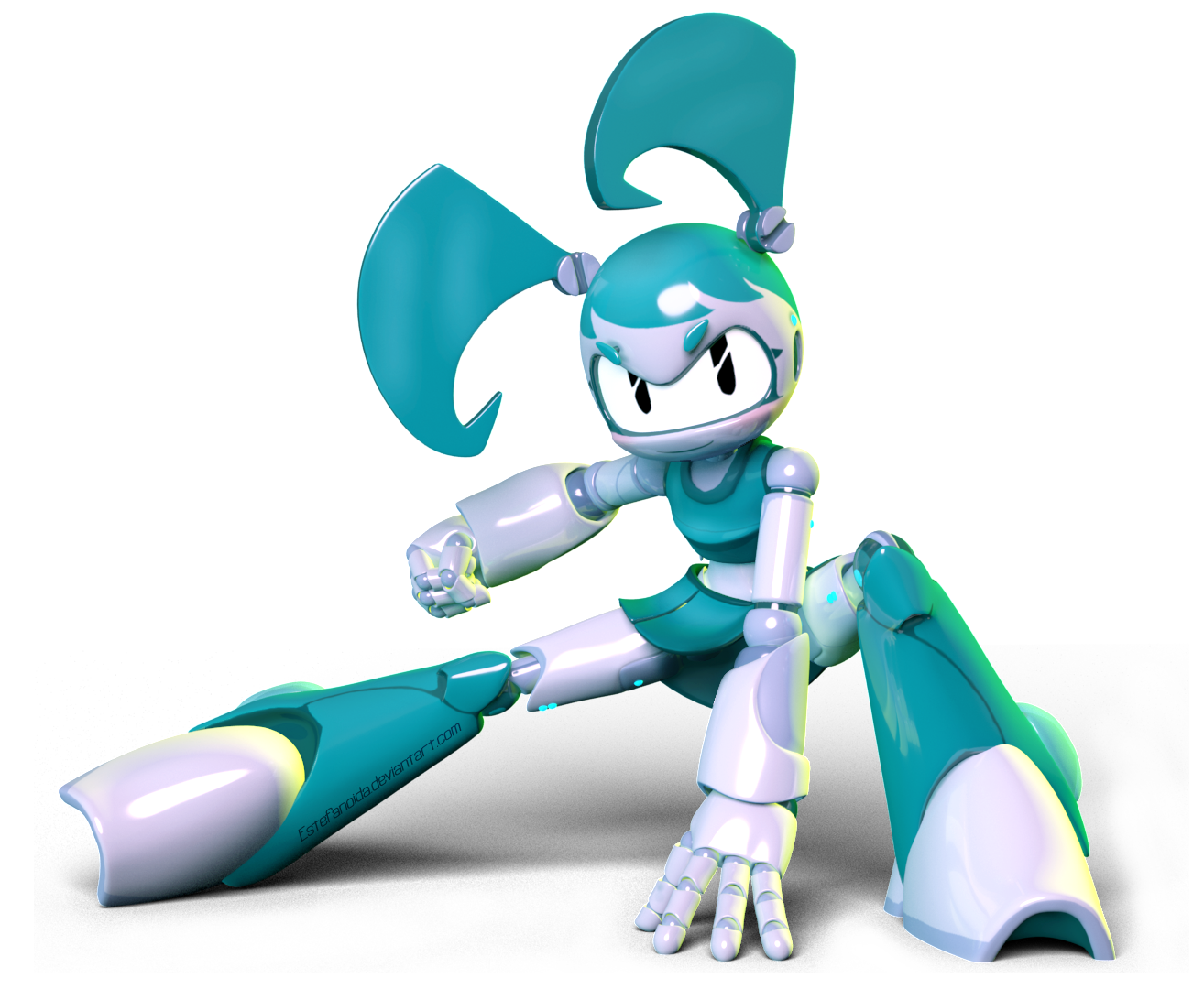 Jenny Wakeman (XJ9) Fanart Render by Redrunner613 on DeviantArt