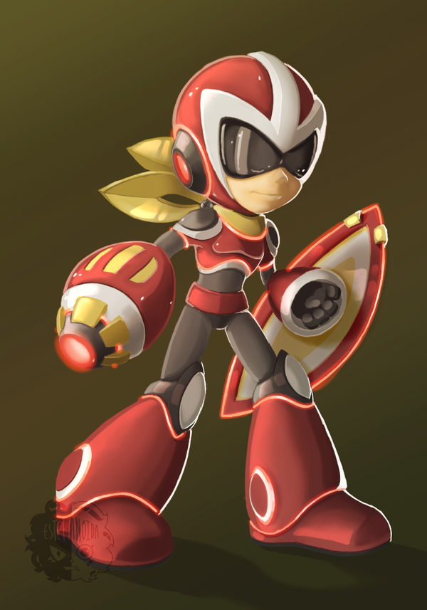 Proto Man Fully Charged Design By Estefanoida On Deviantart Proto Man Fully Charged Design By Estefanoida On Deviantart