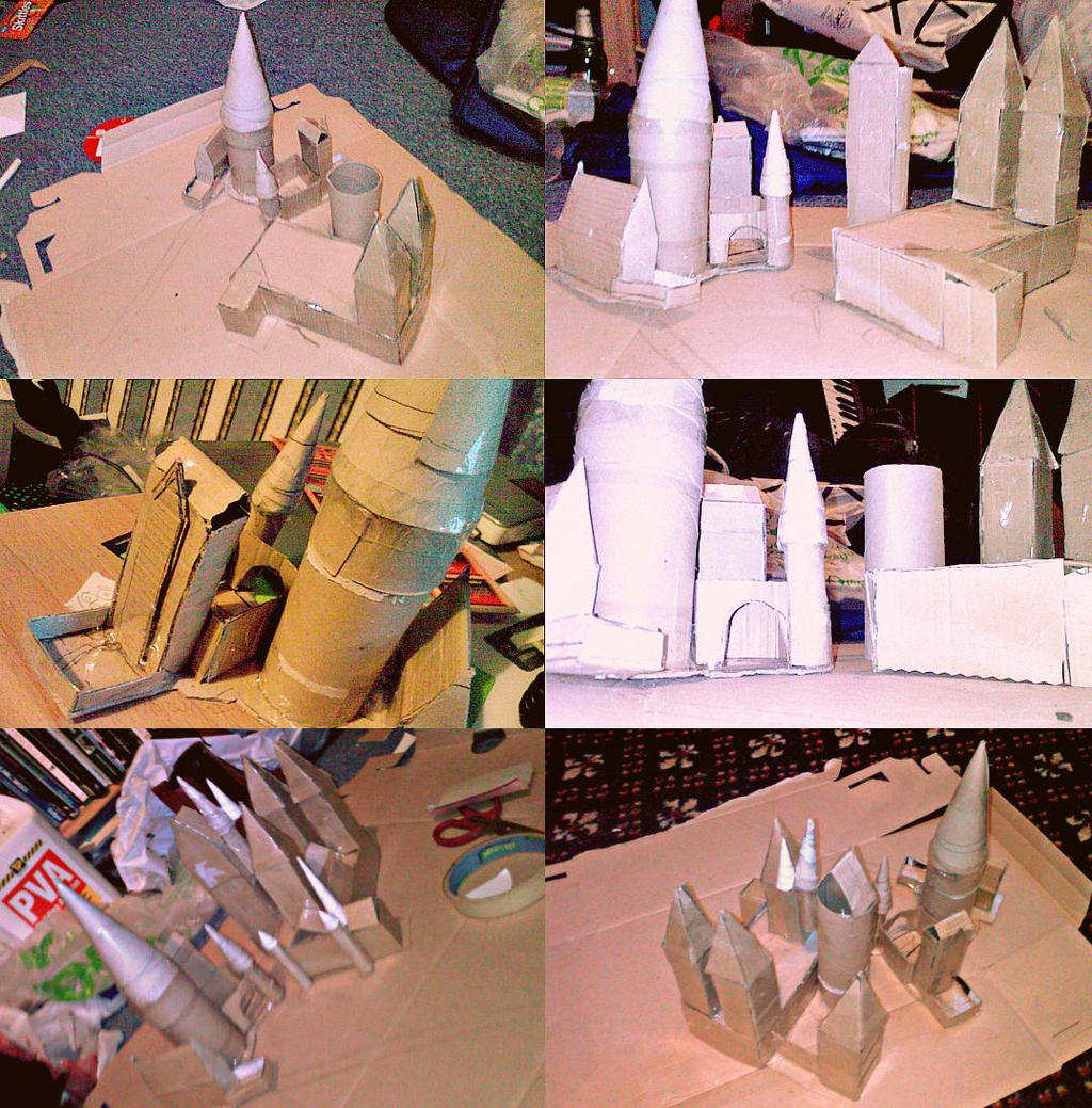 hogwarts castle model so far