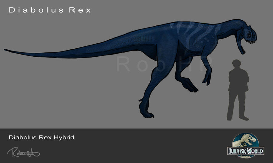 Diabolis Rex Jurassic World, Hybrid Diabolus Rex by halfpennyro04 on DeviantArt