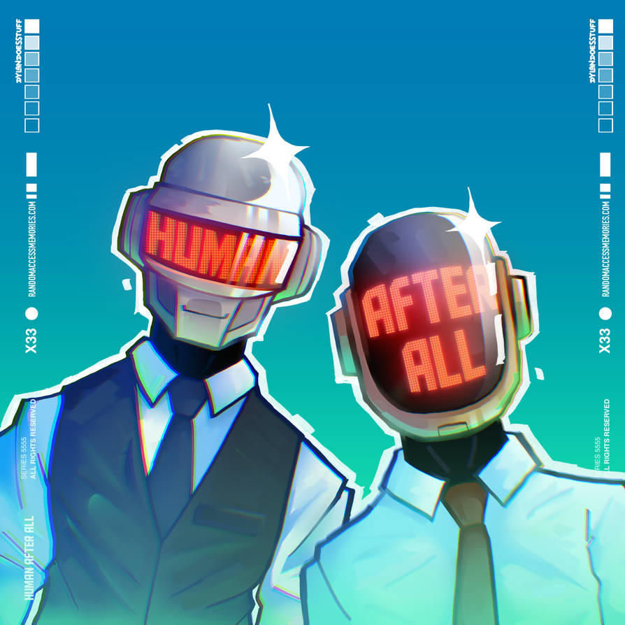 Punk Tech Deviantart Daft Punk Digital Painting by Dylandoesstuff1 on DeviantArt