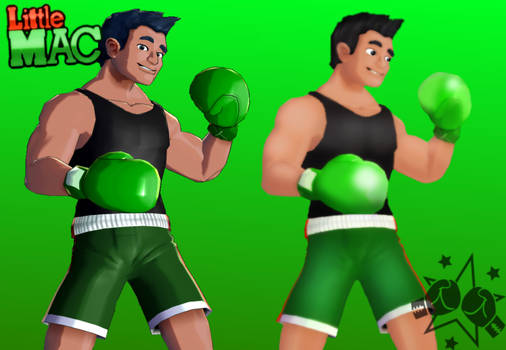 Punch Out wii little mac revamp
