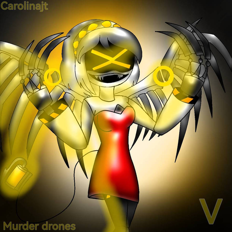 Murder Drones Catified: V by T0rnad01 on DeviantArt