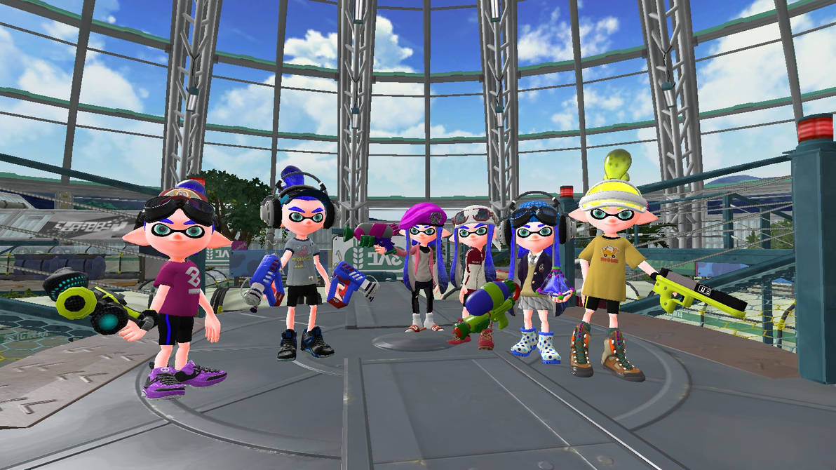 Splatoon Gp Splatoon Gmod-Group Photo by Dbioplayer on DeviantArt