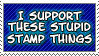 Stupid Stamp Thing by Moootle