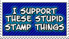 Stupid Stamp Thing by Moootle