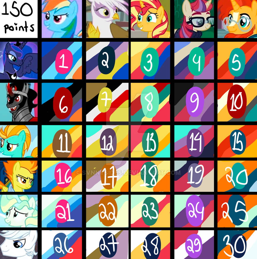 Mlp Color Guide Tw Mlp Color Palette Adopts by SvnnySides on DeviantArt