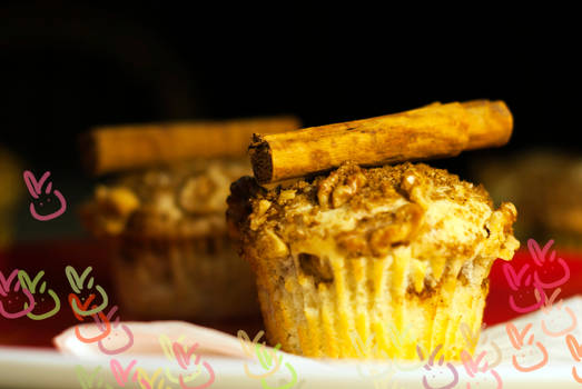 Walnut Coffeecake Cupcake