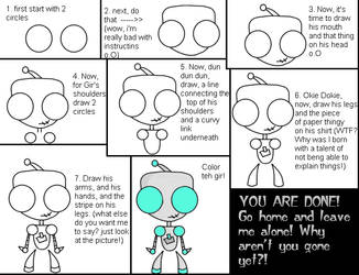 How to draw Gir