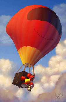 Robo bug balloon