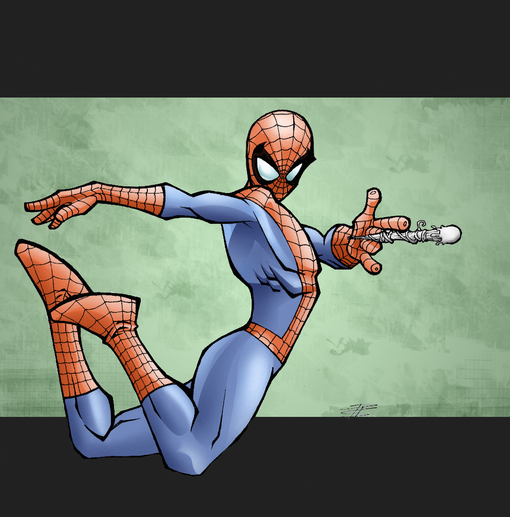 Spidey by Fooray with BG