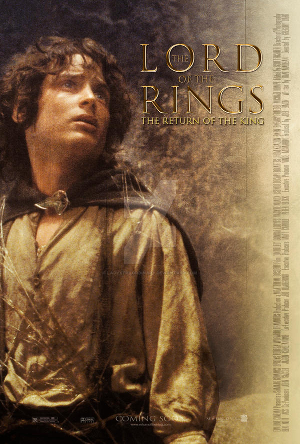 LOTR Frodo Character Poster by LadyXtraordinary on DeviantArt