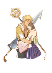 Tidus and Yuna