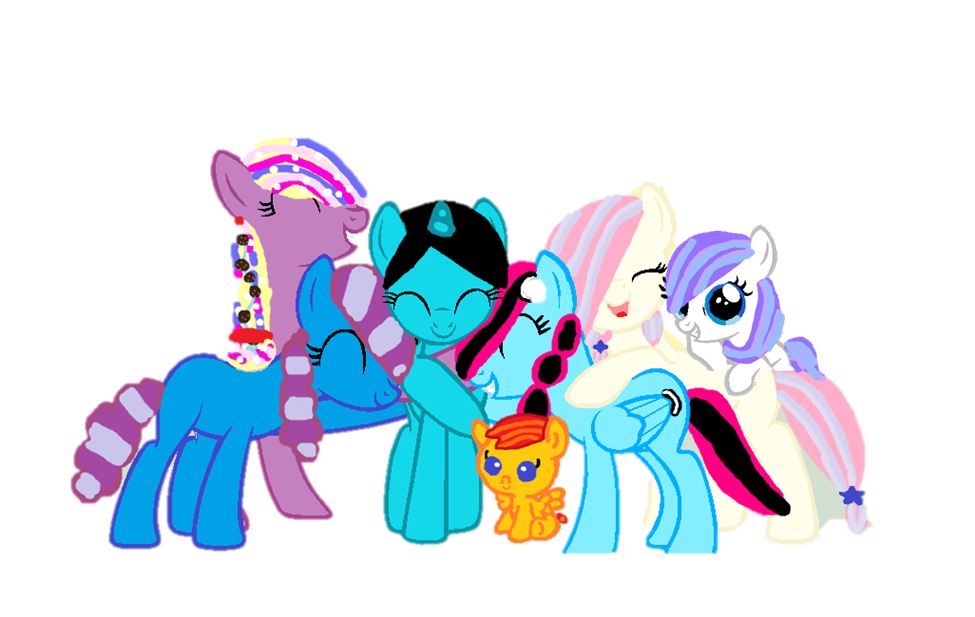 Mlp OC Group Hug