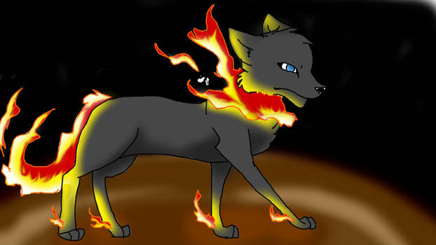 Flaming Wolf