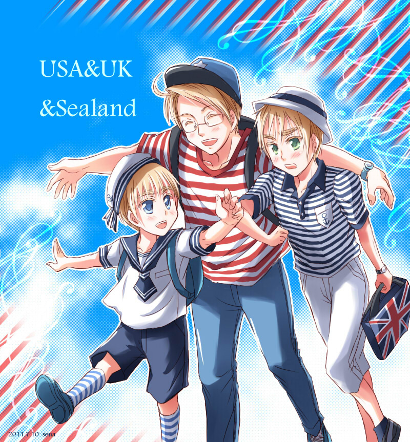 USA and UK and Sealand/from HETALIA