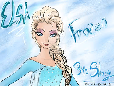 ELSA - FROZEN ! Ver. Shary xDD