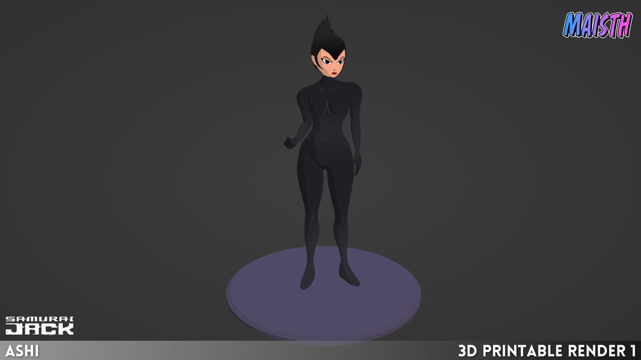 Ashi Rave Ashi (8/10)| 3DFC | Samurai Jack | Maisth by Maisther on DeviantArt