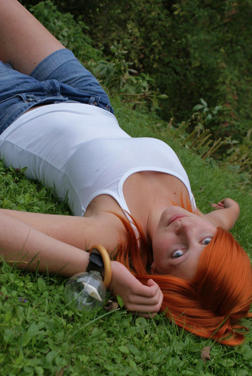 Lay down in the field