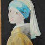 Girl with pearl earring (copy) watercolor