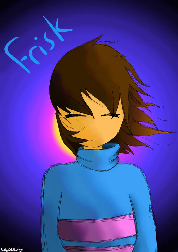 Frisk by LaughingCardnal on DeviantArt